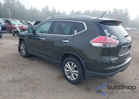 2015 Nissan Rogue Sv из США, поврежденный, VIN 5N1AT2MV9FC896931